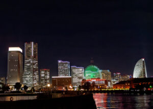 みなとみらいの夜景