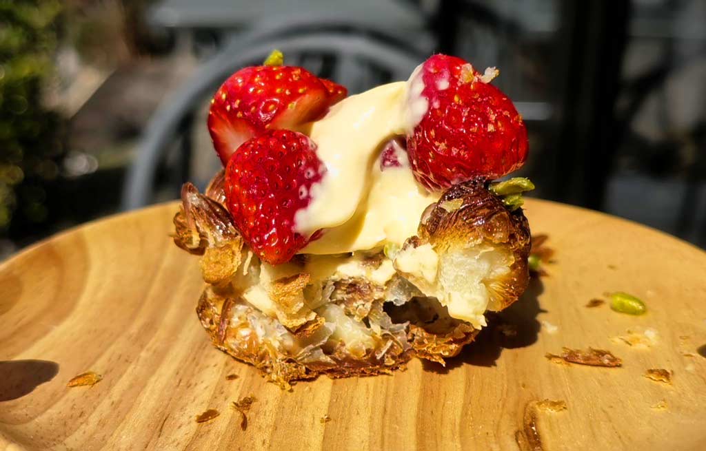 daco軽井沢のダコタルトの断面