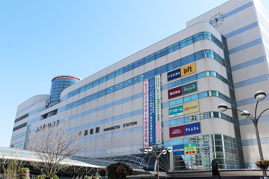 浜松駅北口の駅舎