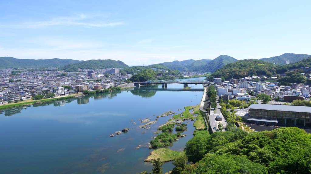 犬山城からの景色