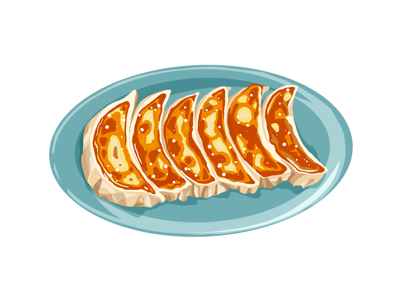 餃子のイラスト
