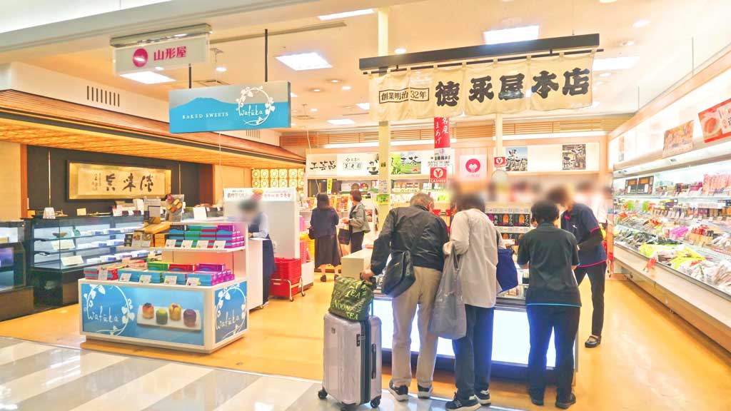 鹿児島空港のお土産売り場