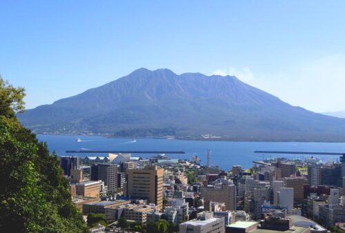 鹿児島県にある桜島