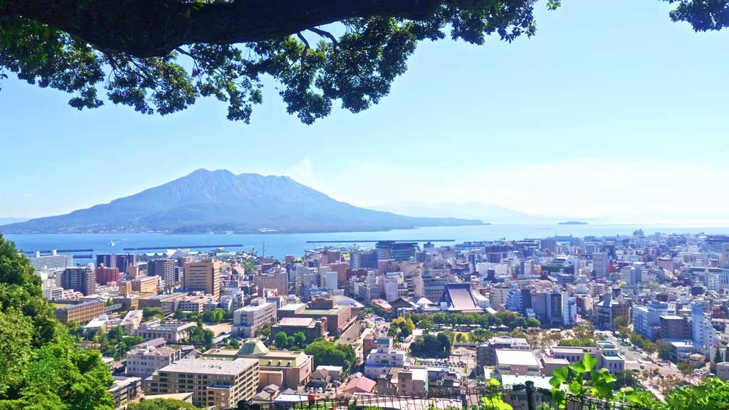 鹿児島県にある桜島